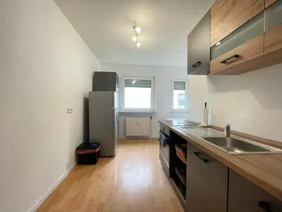Küche/Küchenzeile in der Unterkunft 6-Bett-Wohnung Delux Leonberg