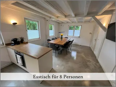 Küche/Küchenzeile in der Unterkunft Gästehaus Reibold