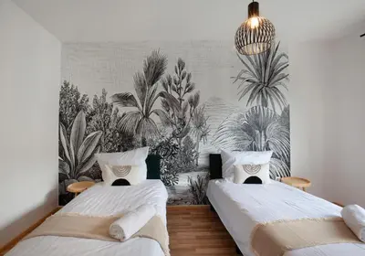 Ein Bett oder Betten in einem Zimmer der Unterkunft Apartment Salvo