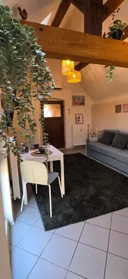 Ein Bett oder Betten in einem Zimmer der Unterkunft Appartment Mutterstadt Oase - MIS