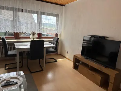 TV/Unterhaltungsangebot in der Unterkunft Ferienwohnung an den Weinbergen