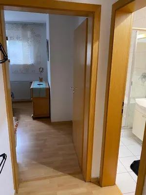 Ein Badezimmer in der Unterkunft Ferienwohnung Meschi