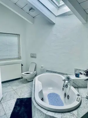 Ein Badezimmer in der Unterkunft Penthouse Overlooking the Neckar