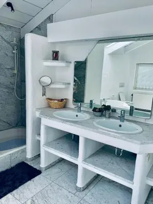 Ein Badezimmer in der Unterkunft Penthouse Overlooking the Neckar
