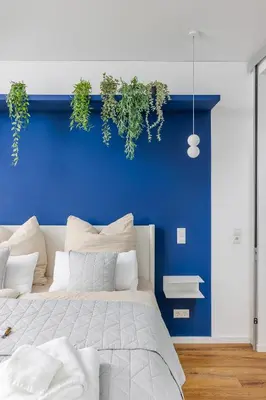 Ein Bett oder Betten in einem Zimmer der Unterkunft Bei Deidesheim - Haustierfreundliches Appartement mit Fahrradgarage