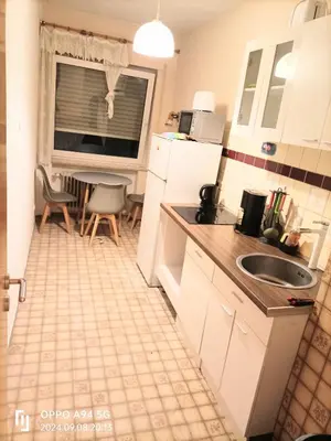 Küche/Küchenzeile in der Unterkunft Accomodation Worfelden