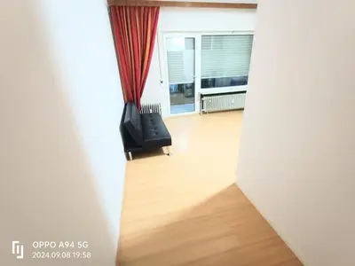 Ein Sitzbereich in der Unterkunft Accomodation Worfelden