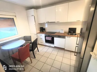 Küche/Küchenzeile in der Unterkunft Haus66