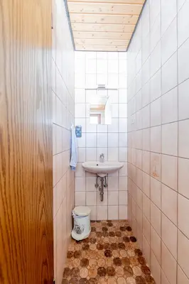 Ein Badezimmer in der Unterkunft Ferienhof Krapf