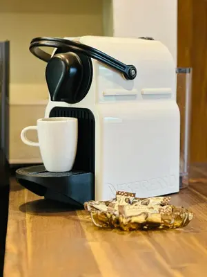Kaffee-/Teezubehör in der Unterkunft Pfalz Apartments - zentral, elegant, komfortabel