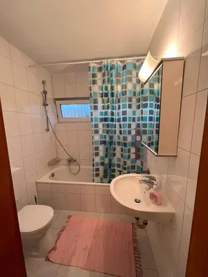 Ein Badezimmer in der Unterkunft Arrive & Relax Darmstadt Whg 3