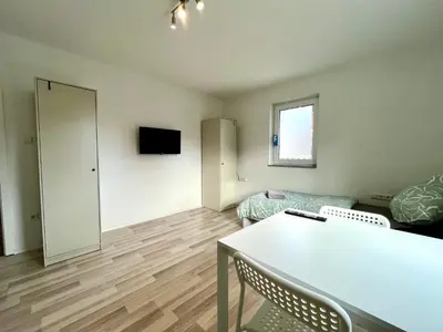 TV/Unterhaltungsangebot in der Unterkunft Ganze Wohnung - Parkplatz - Wi-fi - Küche - Balkon