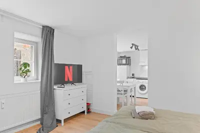Küche/Küchenzeile in der Unterkunft Wohlfühl-Apartment Weissach