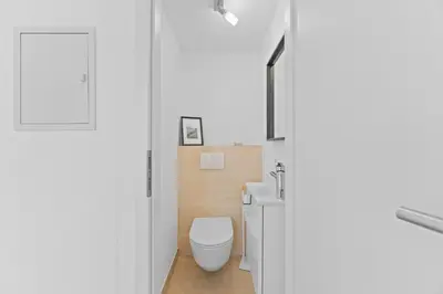 Ein Badezimmer in der Unterkunft Wohlfühl-Apartment Weissach