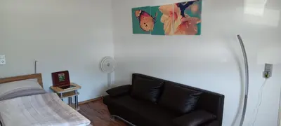 Ein Bett oder Betten in einem Zimmer der Unterkunft Ferienwohnung Unter der Limburg in Bad Dürkheim-Hausen