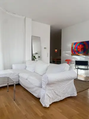 Ein Bett oder Betten in einem Zimmer der Unterkunft Großzügige - Exklusive Wohnung mit Flair & Tiefgarage