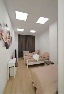 Ein Bett oder Betten in einem Zimmer der Unterkunft G- Seestr 9 mit eigener Dusche und WC