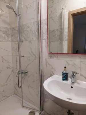 Ein Badezimmer in der Unterkunft Hotel Bruchsal Herz