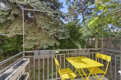 Ein Balkon oder eine Terrasse in der Unterkunft Lemon3 - Karlsruhe Beiertheim
