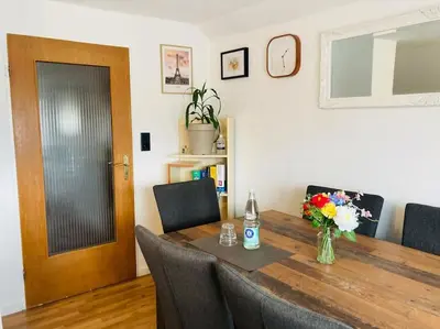Grundriss der Unterkunft 42 qm großes Wohlfühl-Apartment im ruhigen Messel