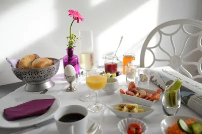 Essen im Bed & Breakfast oder in der Nähe