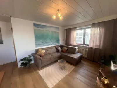 Ein Sitzbereich in der Unterkunft Zentrales City Appartement mit Bestlage & gratis Parkplatz