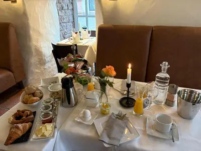 Essen im Hotel oder in der Nähe