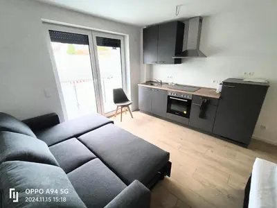 Küche/Küchenzeile in der Unterkunft 28R, Deluxe Studio-Apartments