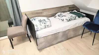 Ein Bett oder Betten in einem Zimmer der Unterkunft 28R, Deluxe Studio-Apartments