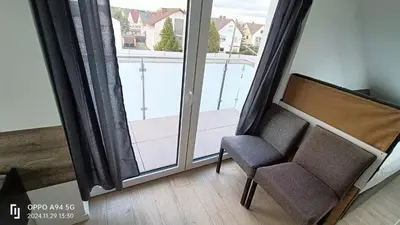 Ein Sitzbereich in der Unterkunft 28R, Deluxe Studio-Apartments