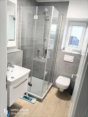 Ein Badezimmer in der Unterkunft 28R, Deluxe Studio-Apartments