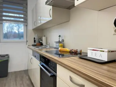 Grundriss der Unterkunft Design Terrassenwohnung