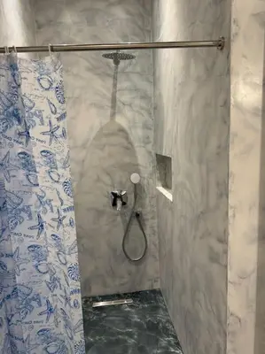 Ein Badezimmer in der Unterkunft Gemütliche Wohnung in Heilbronn