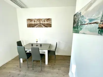 Grundriss der Unterkunft City Apartment - 2SZ - 1BD - Küche - Netflix