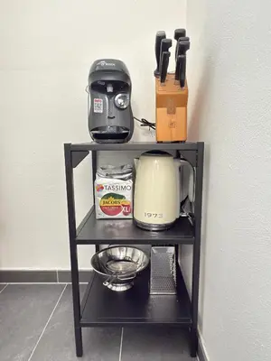 Grundriss der Unterkunft Neu! Exclusives City-Apartment - Fußbodenheizung, Regendusche, Waschmaschine
