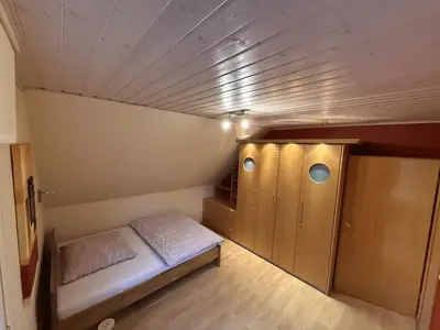 Ein Bett oder Betten in einem Zimmer der Unterkunft Draisinenglück