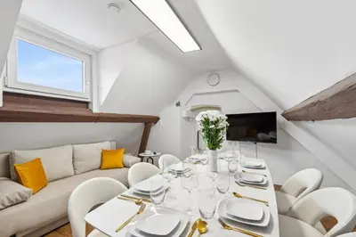 TV/Unterhaltungsangebot in der Unterkunft STARLIVING Premium Home