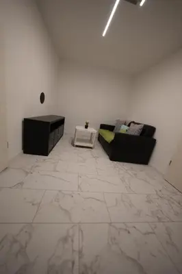 Ein Sitzbereich in der Unterkunft Stilvolle 3-Zimmer-Oase