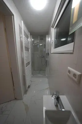 Ein Badezimmer in der Unterkunft Stilvolle 3-Zimmer-Oase
