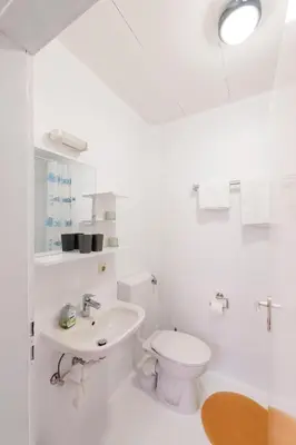 Ein Badezimmer in der Unterkunft Galilei Apartment 1