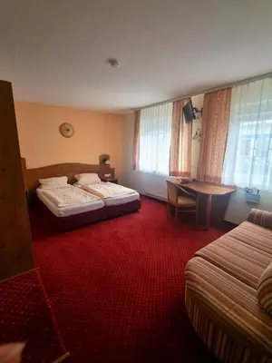 Ein Bett oder Betten in einem Zimmer der Unterkunft Zur Turmstube