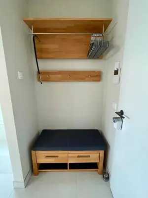 Ein Bett oder Betten in einem Zimmer der Unterkunft Villa Auenland
