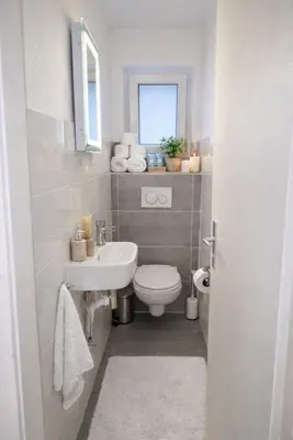 Ein Badezimmer in der Unterkunft Luxus Wohnung am Rand von Stuttgart