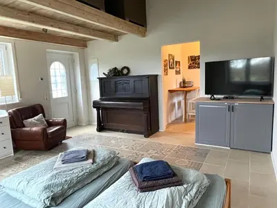 TV/Unterhaltungsangebot in der Unterkunft Traumhaftes Tiny Apartment