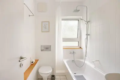 Ein Badezimmer in der Unterkunft Modernes Designer Loft mit Flair in Hochheim & Tiefgarage