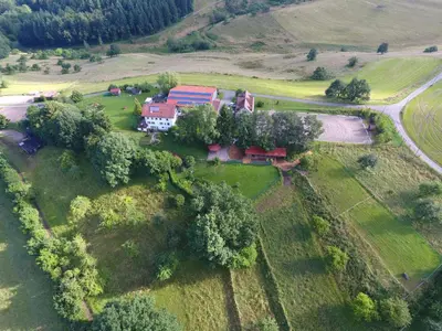 Naturlandschaft in der Nähe der Ferienwohnung
