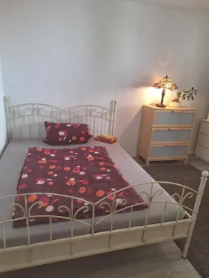 Ein Bett oder Betten in einem Zimmer der Unterkunft Haus oberotterbach
