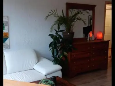 Ein Sitzbereich in der Unterkunft Haus oberotterbach