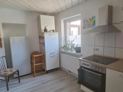 Küche/Küchenzeile in der Unterkunft Haus oberotterbach