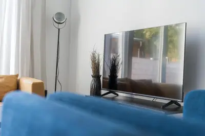 TV/Unterhaltungsangebot in der Unterkunft Moderne Unterkünfte in Walldorf